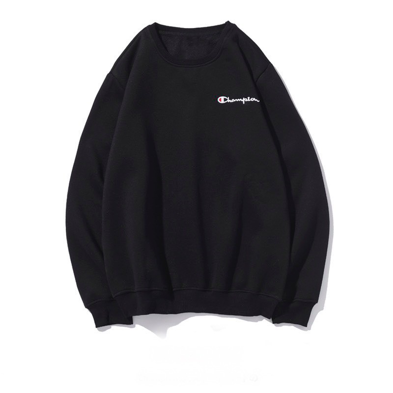 Áo Tay Dài Sweater Nam Nữ Nỉ Bông Champion Mini Unisex