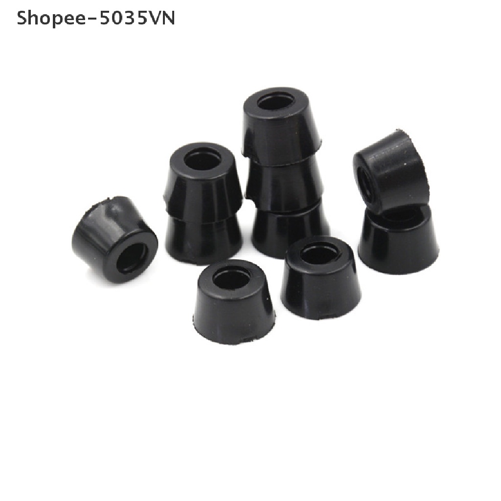 Set 10 Chân Cao Su Tròn Màu Đen 17X10Mm Chuyên Dụng Cho Nhạc Cụ {akindofstar1.vn}