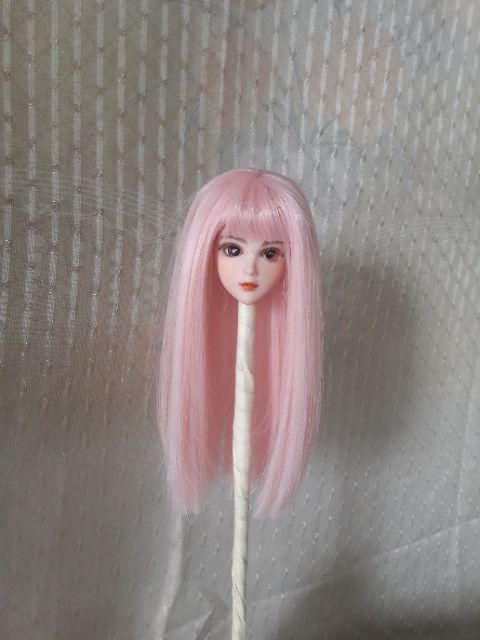 Tóc giả dành cho búp bê vòng đầu 9-10.5cm, 11-12,5cm và 13-15cm