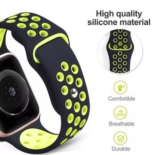 Dây Cao Su Nike Sport vs Ốp TPU Bảo Vệ Viền Apple Watch Series 7/6/5/SE/4/3/2/1 Size 38-40-41-42-44-45