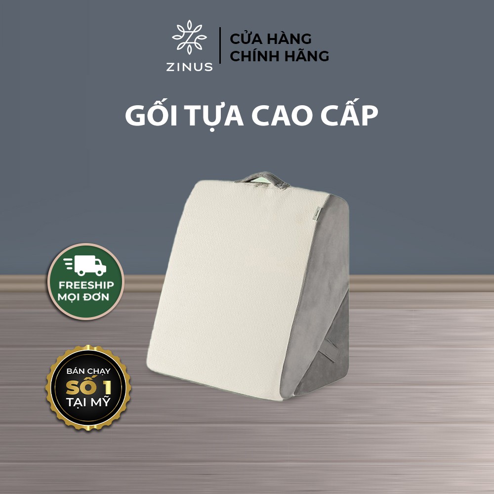 [Mã LIFE1504 giảm 10% đơn 100K] [Mã LIFENEM04 giảm 10% đơn 500k] Gối tựa Zinus Wedge Memory Foam