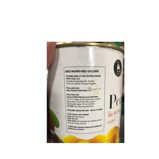 Đào lon ngâm GOLDEN 820gram