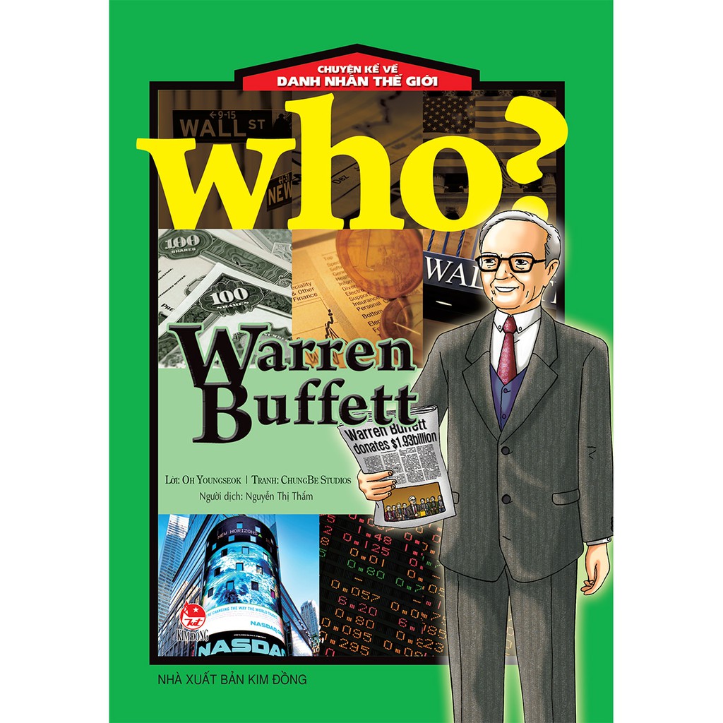 Sách - Who? Chuyện Kể Về Danh Nhân Thế Giới: Warren Buffett