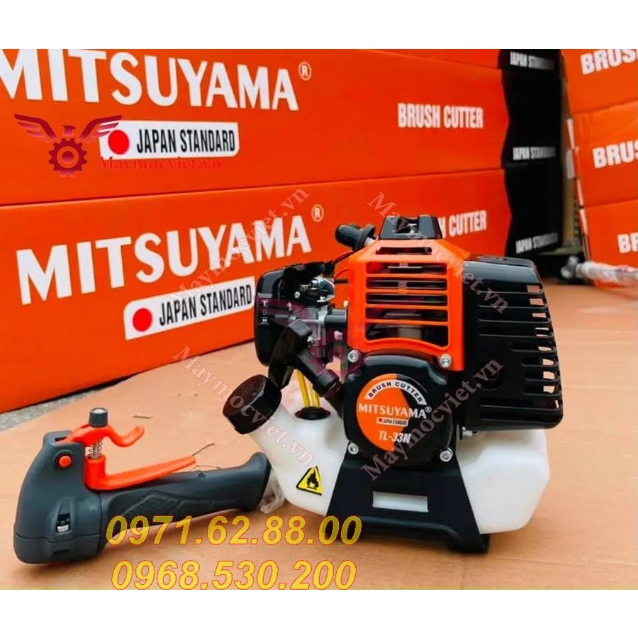 Máy cắt cỏ 2 thì chính hãng Mitsuyama TL33N