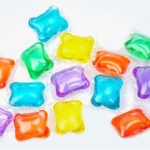 Hộp 30 viên giặt xả quần áo thay thế nước giặt tiện lợi