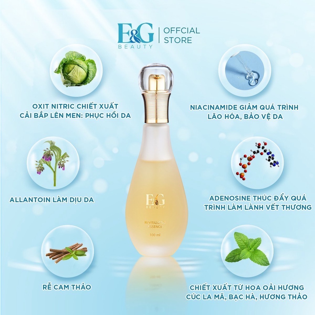 Nước thần trẻ hoá và phục hồi da E&amp;G Revitalizing Essence - lọ 100ml