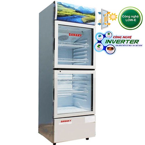 Tủ mát Sanaky Inverter 400 lít VH-408W3L