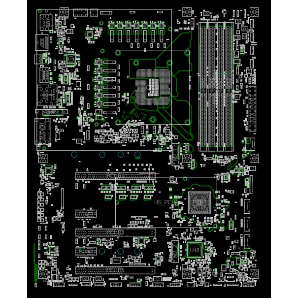 Sơ đồ mạch Boardview MS-7C3 MS 7C73 dùng cho thợ sửa chữa