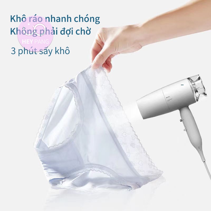 Quần lót ren nữ sexy xuyên thấu đũng cotton kháng khuẩn viền ren trái tim quyến rũ HEYPANG VN032