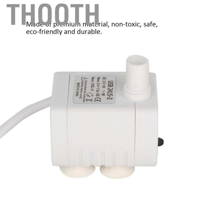 Máy bơm nước mini cổng USB chất lượng cao cho bể cá
