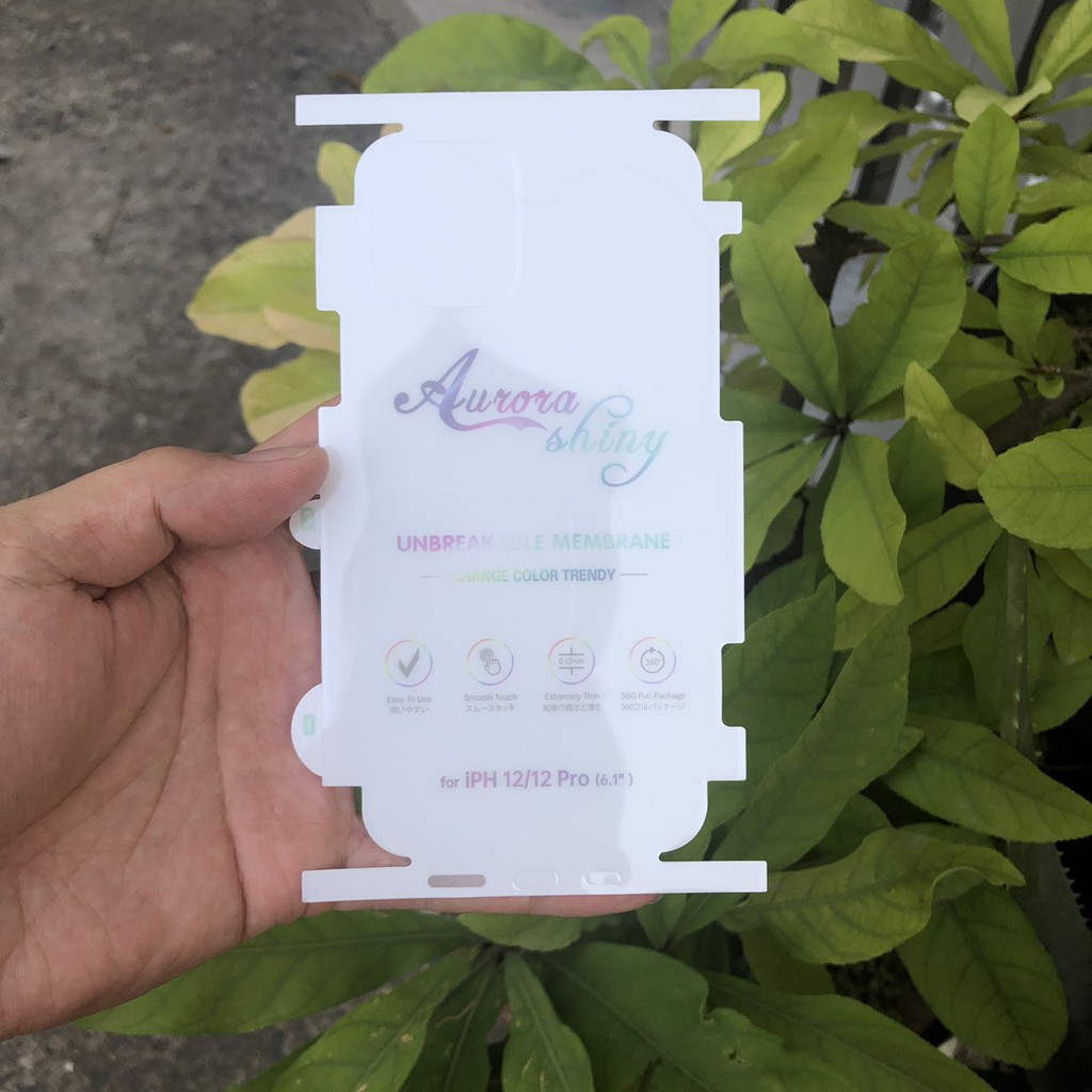 Dán PPF Cho iP 12Mini, 12-12Pro, 12ProMax, 13, 13Mini, 13Pro - 13PRM - Giảm Trầy Thân Máy Hiệu Quả Khi Không Dùng Ốp