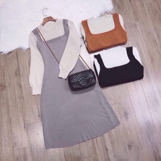 01 Set váy len dành cho đôi bạn thân .