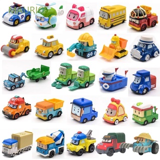 Mô hình đồ chơi xe rô bốt hoạt hình Robocar Poli bằng hợp kim dành cho trẻ em