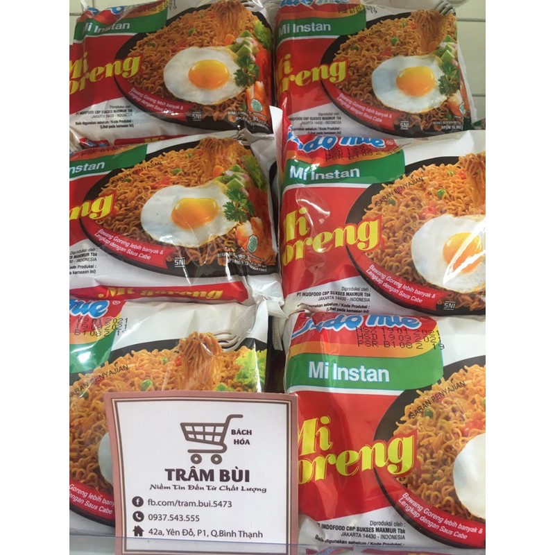 HOT DEAL - MÌ XÀO KHÔ INDOMIE GORENG 85gr VỊ ĐẶC BIỆT. THÙNG 40 GÓI- DATE 06/2022