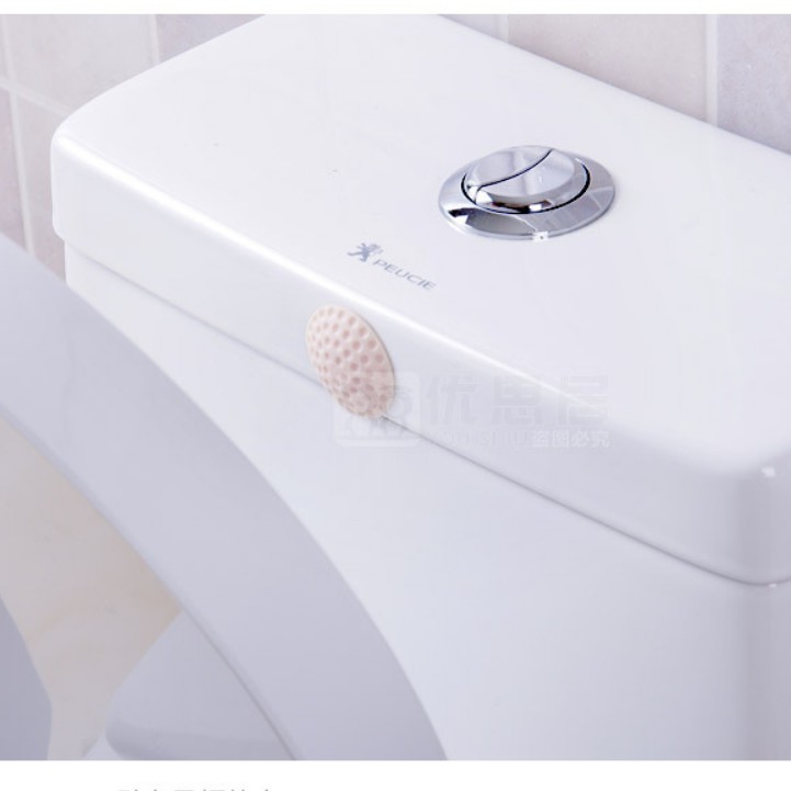 Chặn cửa silicon dán tường TRÒN CÓ LỖ tránh va đập cửa giảm tiếng động, chống shock tay nắm cửa, chống trầy xước tường