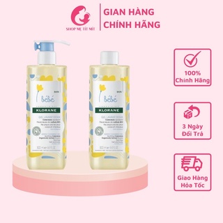 Sữa tắm gội KLorane Bébe Hàng Pháp 500ml/chai.