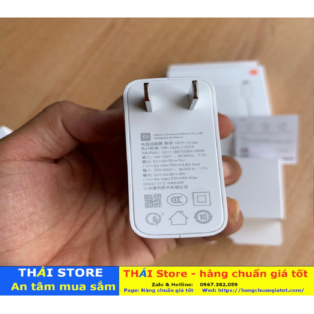 Bộ Sạc GaN Xiaomi chính hãng 120W /65W /55W /33W /30W /27W /18W/ 10W - Bộ sạc Mi 11 Sạc Siêu Nhanh - bảo hành 6 tháng