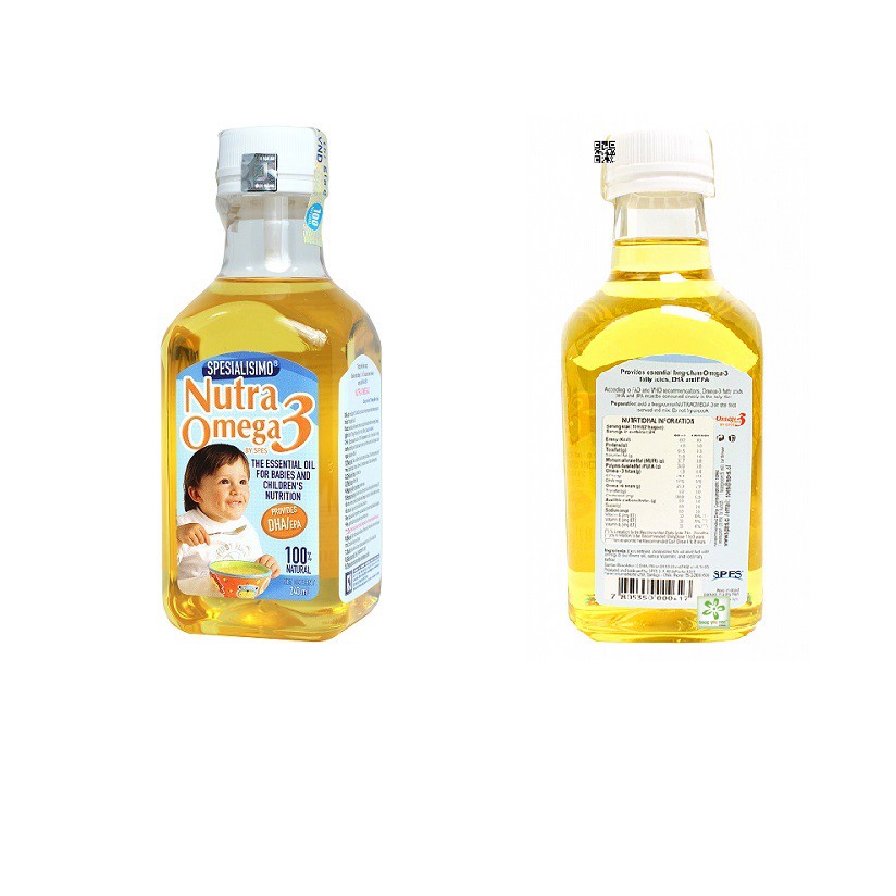 Dầu Nutra Omega 3 cá hồi - 240ml