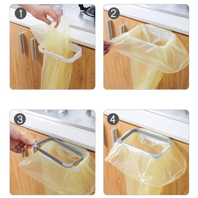 Giá Đỡ Treo Túi Rác Hình Tai Gấu Trúc Dễ Thương Tiện Dụng Cho Phòng Tắm/Nhà Bếp