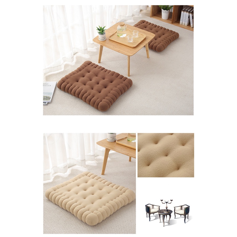 Gối Đệm Trang Trí Ghế Sofa / Xe Hơi Hình Bánh Quy