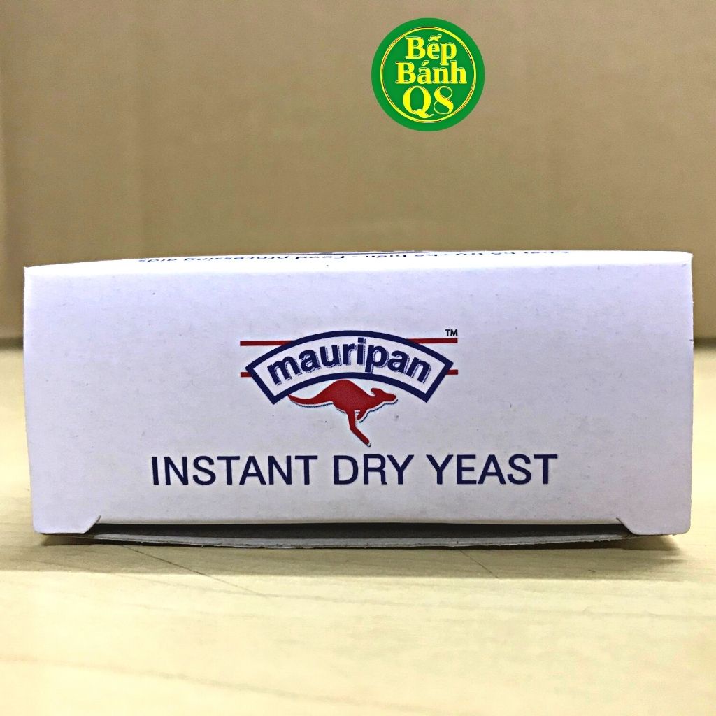 Men khô, men nở bánh mì Instant Dry Yeast Mauripan Hộp 5 Gói 10g