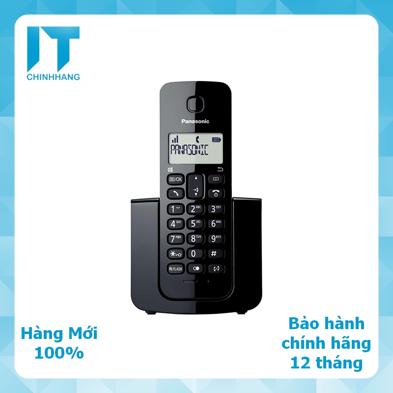 [Mã 2611DIENTU500K hoàn 7% đơn 300K] Điện Thoại Bàn Panasonic KX-TGB110 - Hàng Chính Hãng