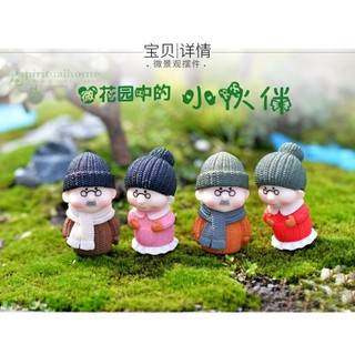 Charm Ông Bà Anh Lớn Trang Trí Slime , Tiểu Cảnh
