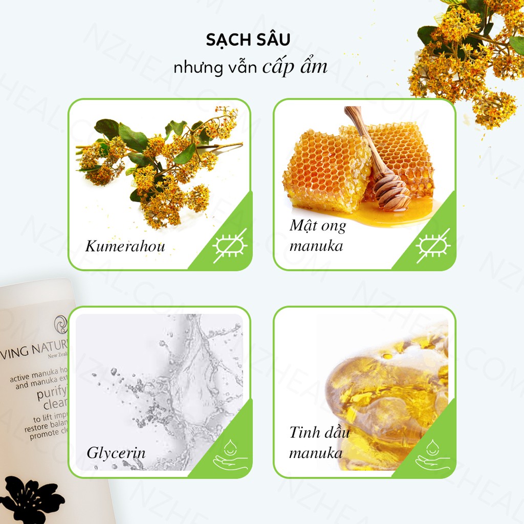 living nature purifying cleanser