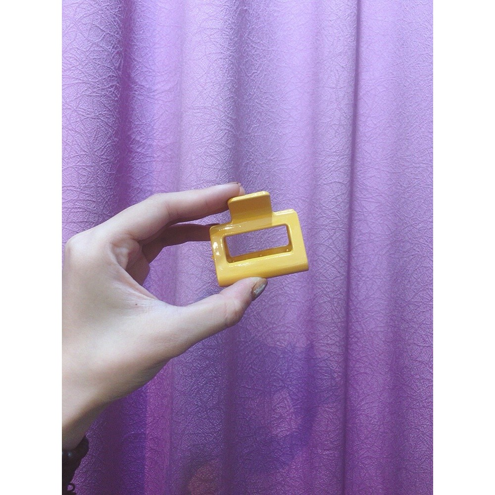 Kẹp tóc cào dáng nhỡ dạng vuông các màu cho nữ