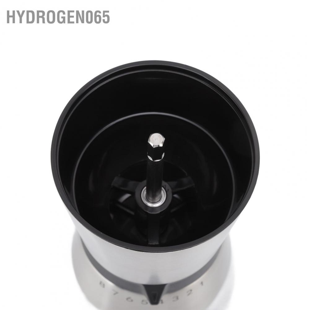 Máy xay cà phê bằng tay thép không gỉ 304 Có thể điều chỉnh độ dày quay pha di động ngoài trời Hydrogen065