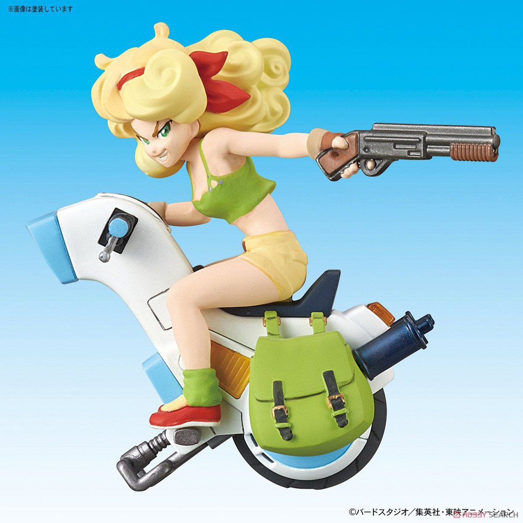 Mô hình lắp ráp Lunch`s One Wheel Bike  Bandai Mecha Collection Dragon Ball