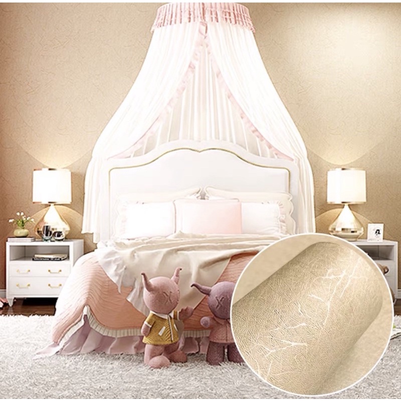 Giấy dán tường một màu_pastel  rộng 45cm decal dán tường màu trơn có keo sẵn
