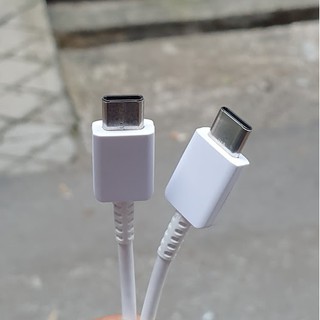 Cáp C to C cho máy note 10 (2 đầu Type C) độ dài 1m