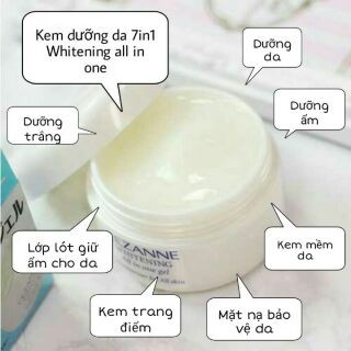 Kem dưỡng ẩm và trắng da - tái tạo sức căng của da và chống lão hóa  - Medical Whitening Neri Gel - 65gr