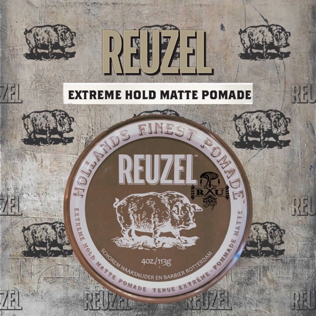 [CHÍNH HÃNG] REUZEL EXTREME HOLD MATTE POMADE