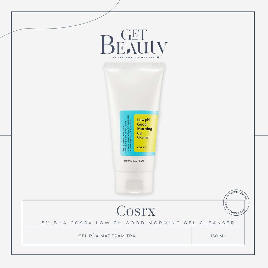 GEL RỬA MẶT COSRX GOOD MORNING LOW PH CLEANSER 150ML