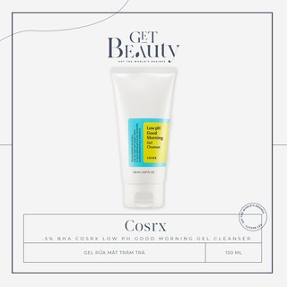 Gel Rửa Mặt Tràm Trà, 0.5% BHA COSRX Low pH Good Morning Gel Cleanser 150ml