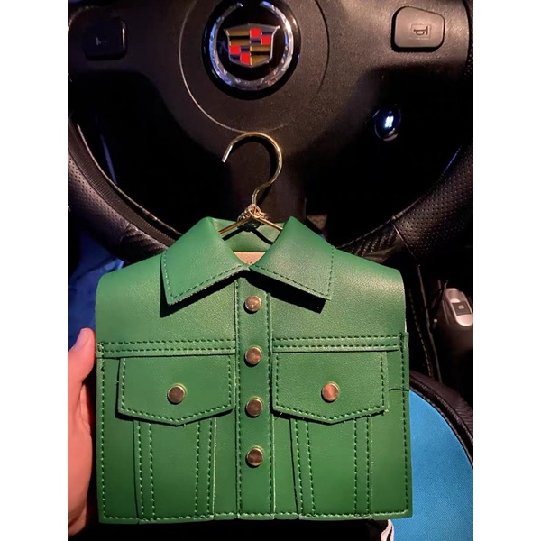 Túi Xách Nữ - Túi Vuông Hộp Mini Đeo Chéo, Hàng Thiết Kế Áo Sơ Mi Độc lạ, Thời trang, Cá Tính Kèm Dây Xích Đeo