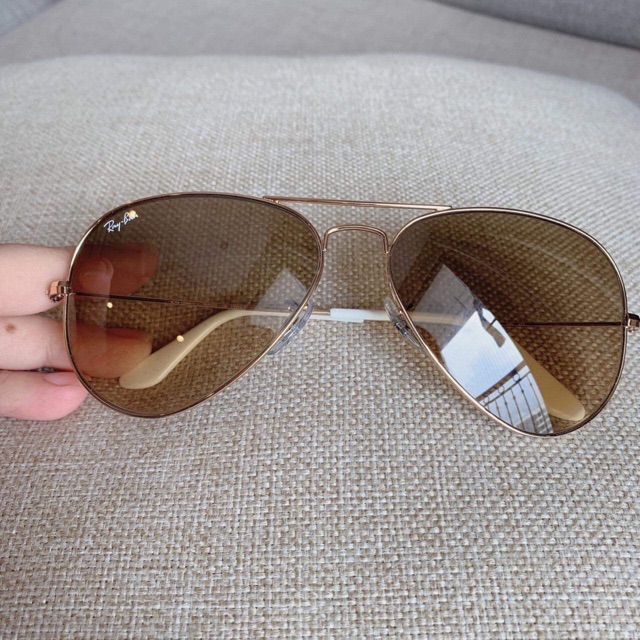 Kính Mát Unisex RayBan Aviator Gradient RB3025-001/3K(58IT)