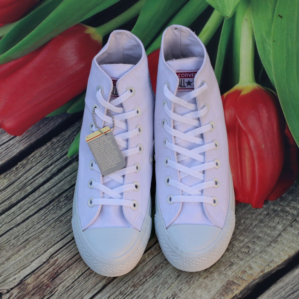 Giày Sneaker Chuck 2 Trắng Nam Cổ Cao ZRF | BigBuy360 - bigbuy360.vn