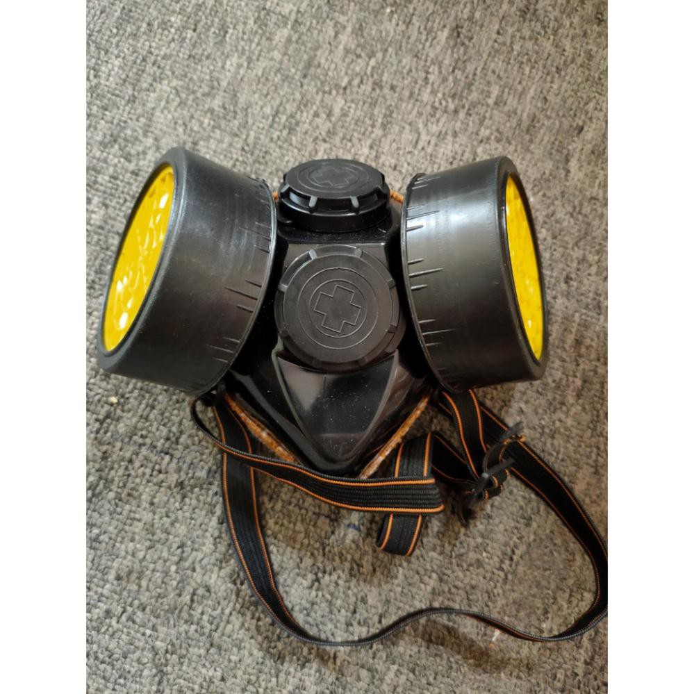 Bộ măt nạ và kính chống hóa chất dẻo dùng phun thuốc trừ sâu NP306