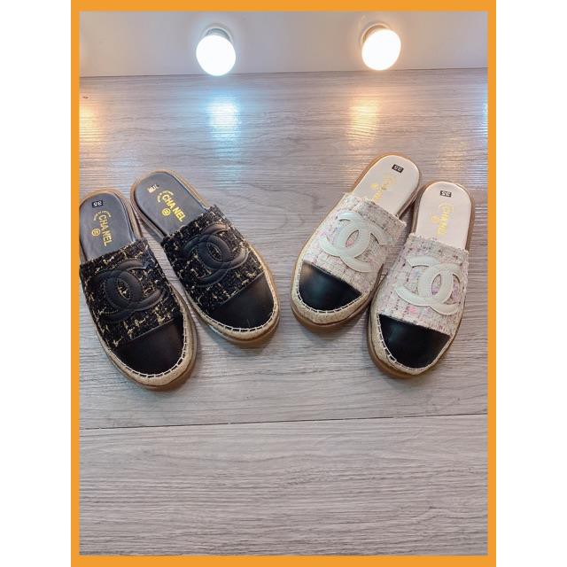 Tuekimloi Giày SỤC cói vải dạ kim tuyến 8992