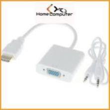 Cáp chuyển đổi HDMI ra VGA-AV. hdmi to vga có âm thanh hàng chất lượng.bảo hành 6 tháng - Home Computer .Offical Store