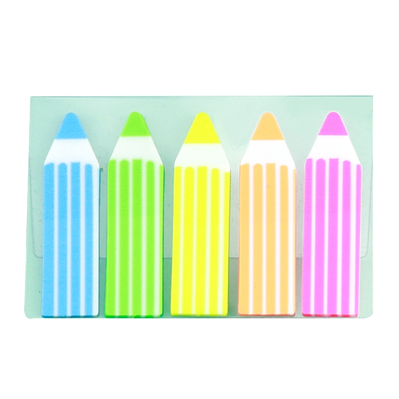 Set 100 Miếng Dán Đánh Dấu Sách Chống Nước Tiện Dụng