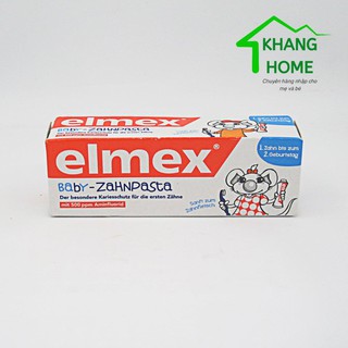 KEM ĐÁNH RĂNG ELMEX DÀNH CHO BÉ TỪ 0-12 TUỔI