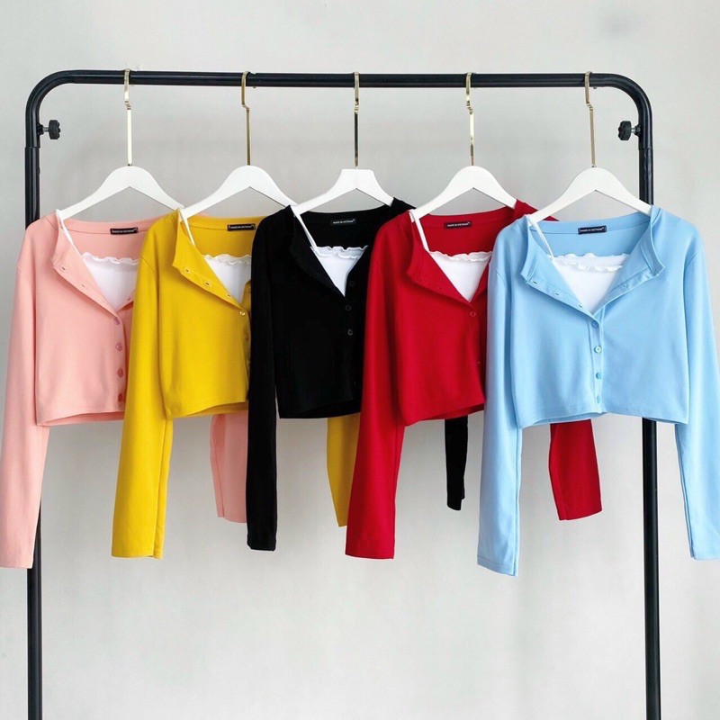 ÁO CROPTOP LEN TĂM -Meo4.store | BigBuy360 - bigbuy360.vn