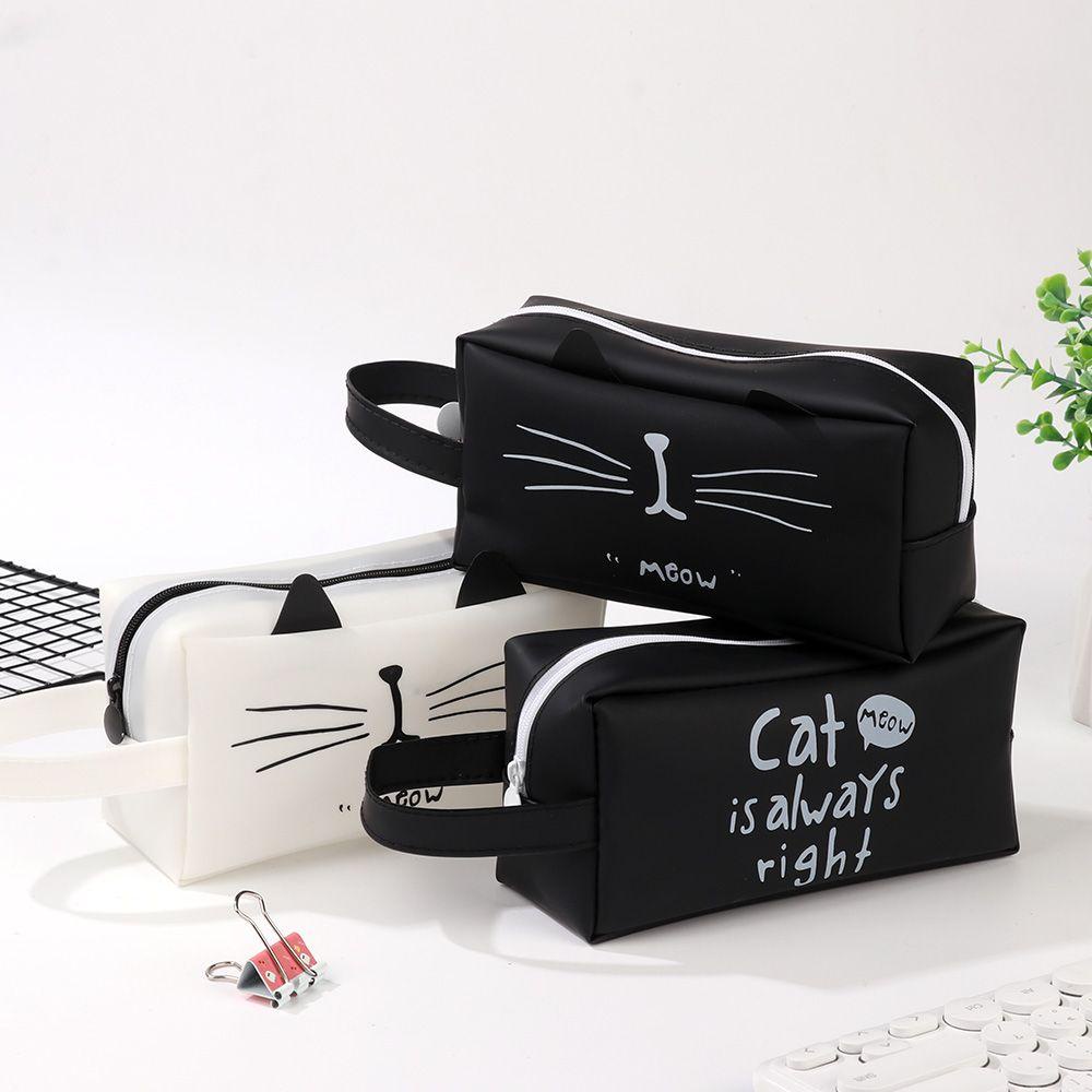 Túi Đựng Đồ Trang Điểm Hình Mèo Dễ Thương