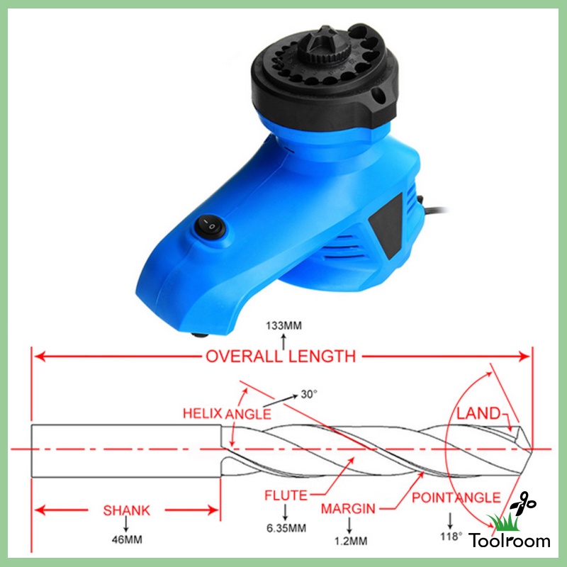 Máy Mài Mũi Khoan Điện 3-12mm Chuyên Dụng