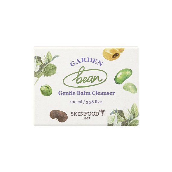 100% Vegan Garden Bean Balm Cleanser 100ml / Melting balm to Oil Cleanser w/o Irritation & Stripping / One Step Cleansing