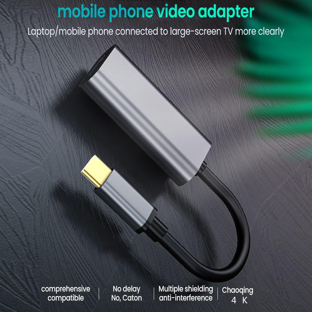 Đầu Chuyển Đổi 4K 60Hz Bằng Hợp Kim Nhôm Tốc Độ Cao Chuyên Dụng Cho Samsung Huawei Xiaomi